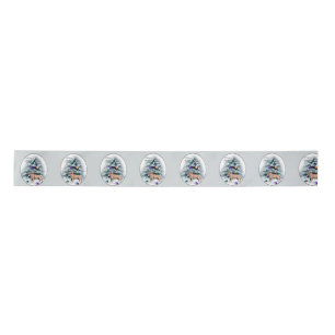 Border Terrier Christmas Satin Ribbon