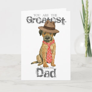 Border Terrier Dad Card