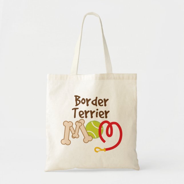 Border Terrier Dog Breed Mum Gift Tote Bag (Front)