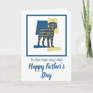 Border Terrier Dog TriColour Father’s Day Card