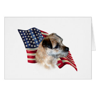 Border Terrier Flag