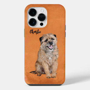 Border Terrier Grunge Case-Mate iPhone Case