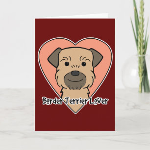 Border Terrier Lover Card
