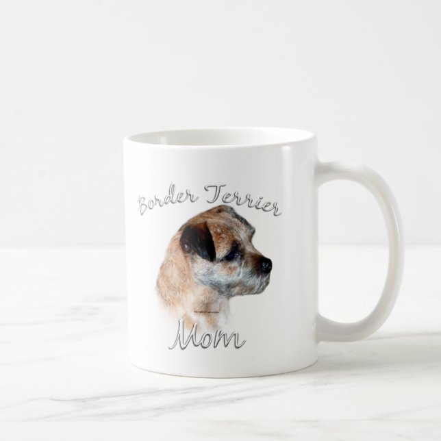 Border Terrier Mum 2 Coffee Mug (Right)