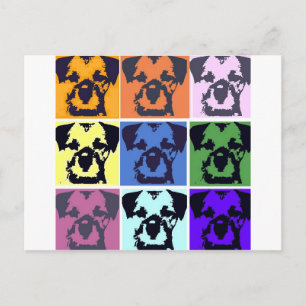 Border Terrier Postcard