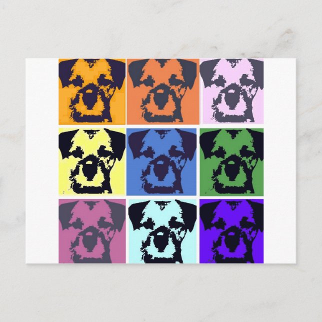 Border Terrier  Postcard (Front)