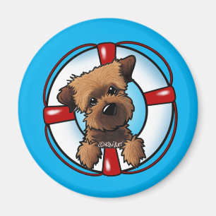 Border Terrier Rescue Magnet