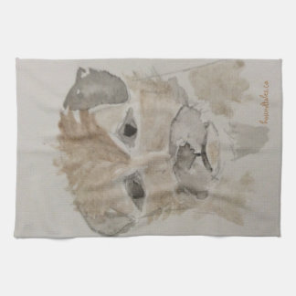 Border Terrier Tea Towel