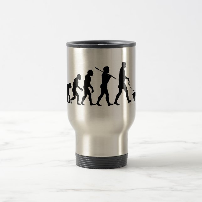 Border Terrier Travel Mug (Center)