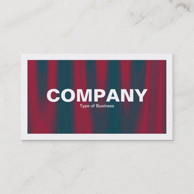 Bordered - Drapery 02 Business Card (Front)