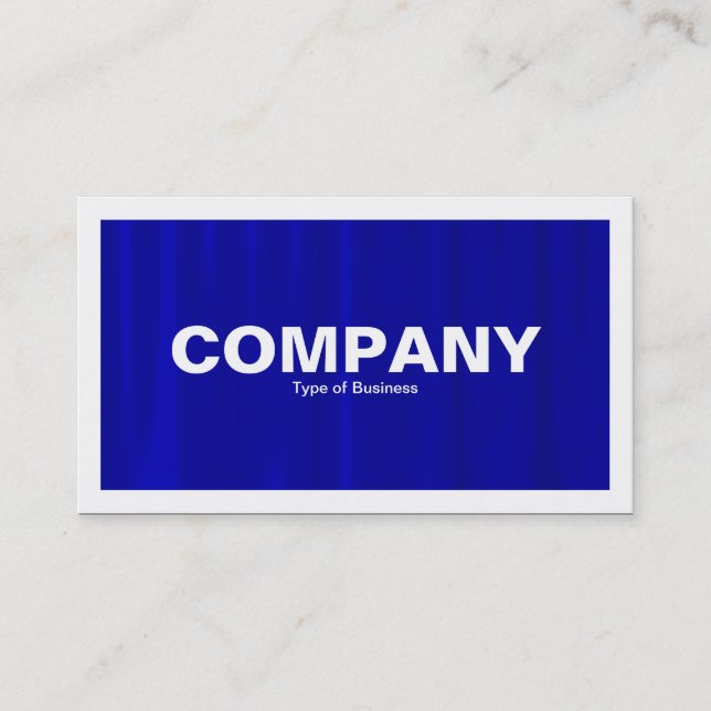 Bordered - Drapery 05 Business Card (Front)