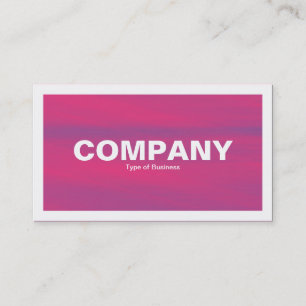 Bordered - Red Sky Business Card