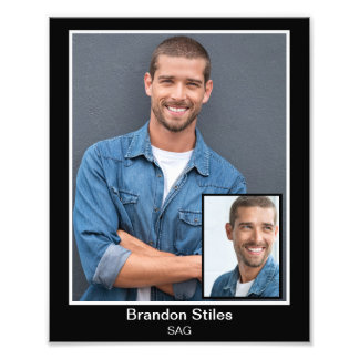 Borderline Actor Headshot 8x10 Insert Photo Print