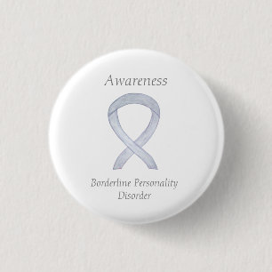 Borderline Personality Disorder Ribbon Custom Pin