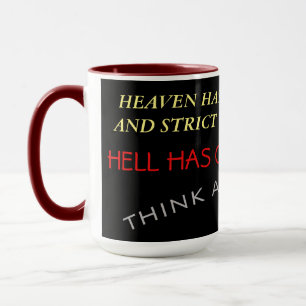 BORDERS MUG