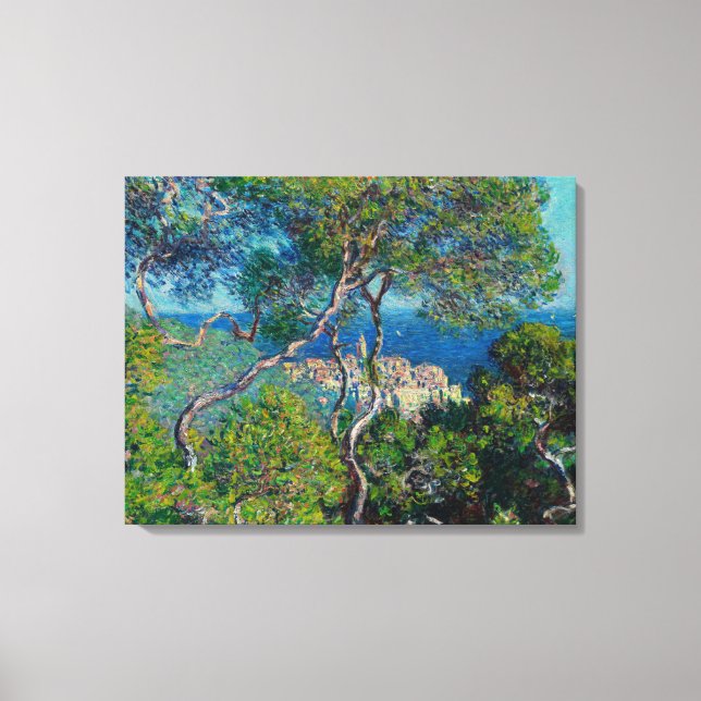 Bordighera (1884) by Claude Monet Canvas Print (Front)