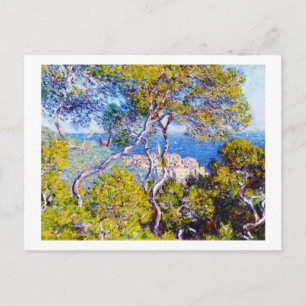 Bordighera, 1884 Claude Monet cool, old, master, Postcard