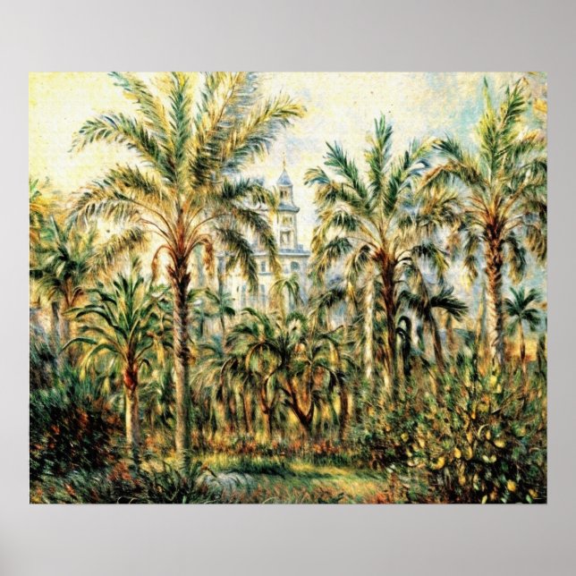 Bordighera Garden Poster (Front)
