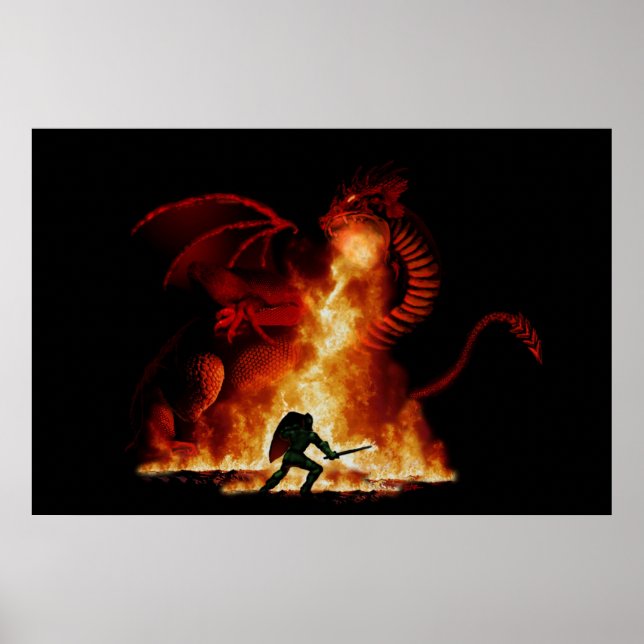 Bordox Dragon Slayer Poster (Front)