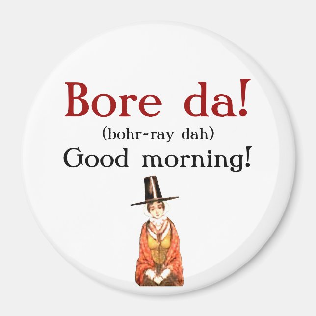 Bore da! magnet (Front)
