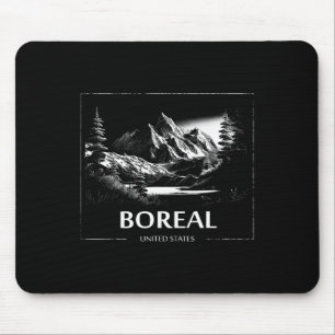Boreal United States Ski Skiing Skier Mouse Pad