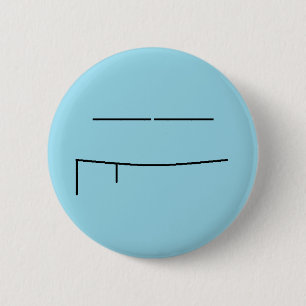 BORED 6 CM ROUND BADGE