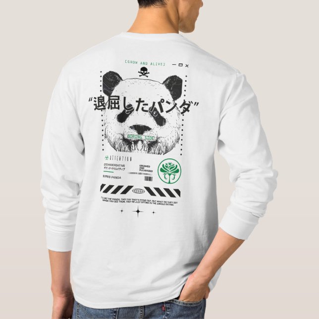 Bored Panda Streetwear T-Shirt (Back)