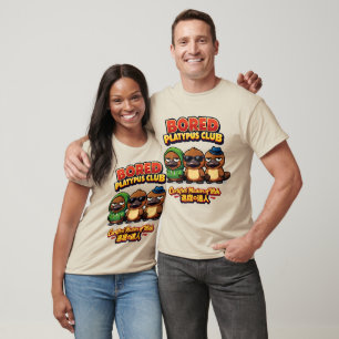 Bored Platypus Club Certified Masters of Meh T-Shirt