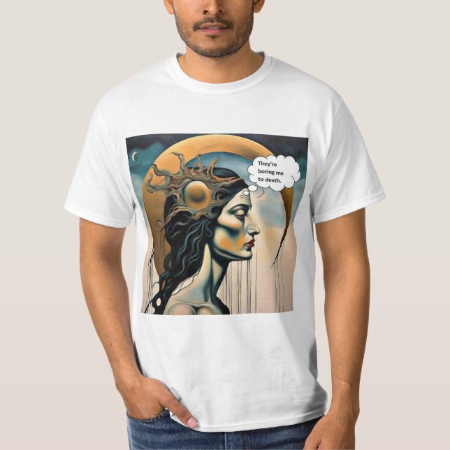 Bored to death T-Shirt (Front)