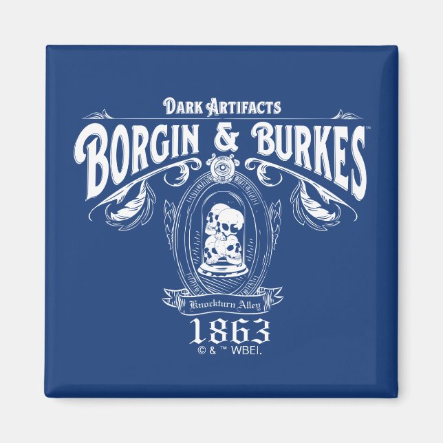 BORGIN & BURKES™ Dark Artefacts Store Graphic Magnet (Front)