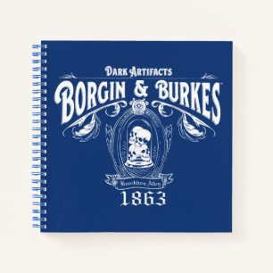 BORGIN & BURKES™ Dark Artifacts Store Graphic Notebook
