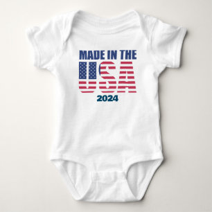 Borh In The USA in 2024 baby bodysuit