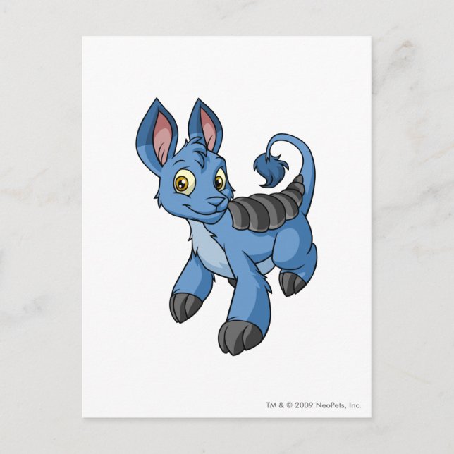 Bori Blue Postcard (Front)