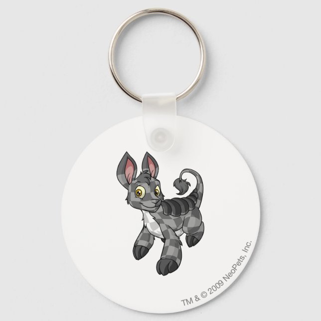 Bori Chequered Key Ring (Front)