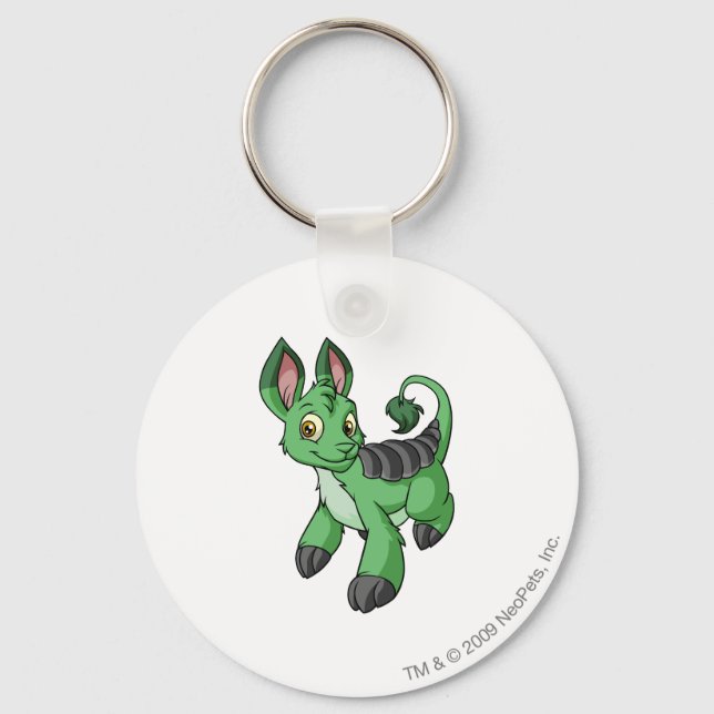Bori Green Key Ring (Front)