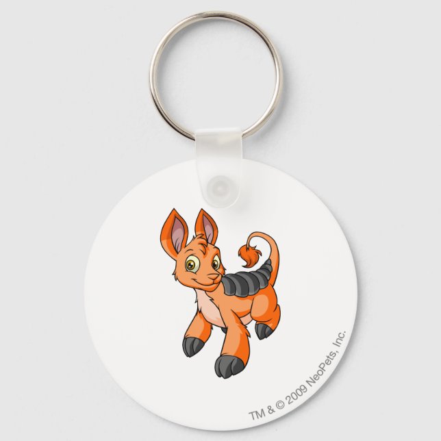 Bori Orange Key Ring (Front)
