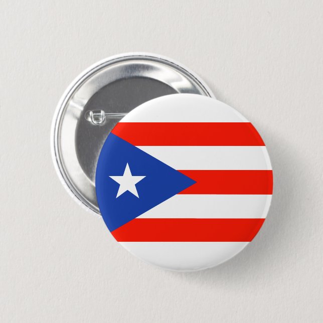 Boricua Banderas Puerto Rican Flag 4Julia 6 Cm Round Badge (Front & Back)