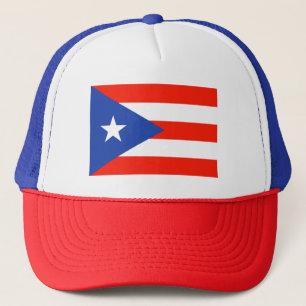 Boricua Banderas Puerto Rico Flag 4Juan Trucker Hat