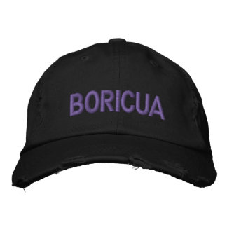 Boricua Embroidered Hat