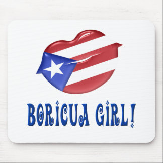 Boricua Girl Mouse Pad