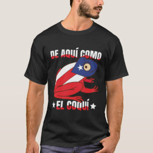 Boricua Hispanic Heritage Month Flag Puerto Rico T-Shirt