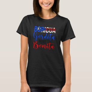 Boricua Latina Puerto Rican Girl Funny Puerto Rico T-Shirt