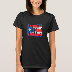 Boricua Roots Puerto Rico Pride PR Queens Puerto R T-Shirt