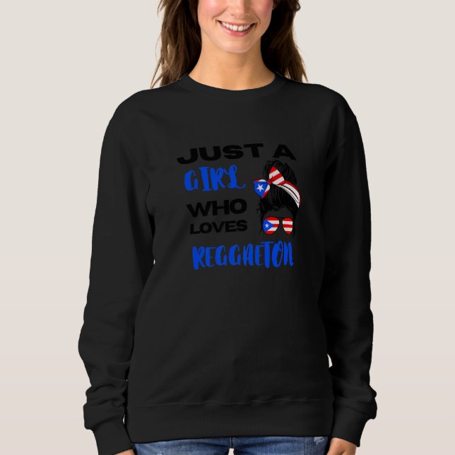 Boricua Roots Puerto Rico Pride PR Souvenir Puerto Sweatshirt (Front)