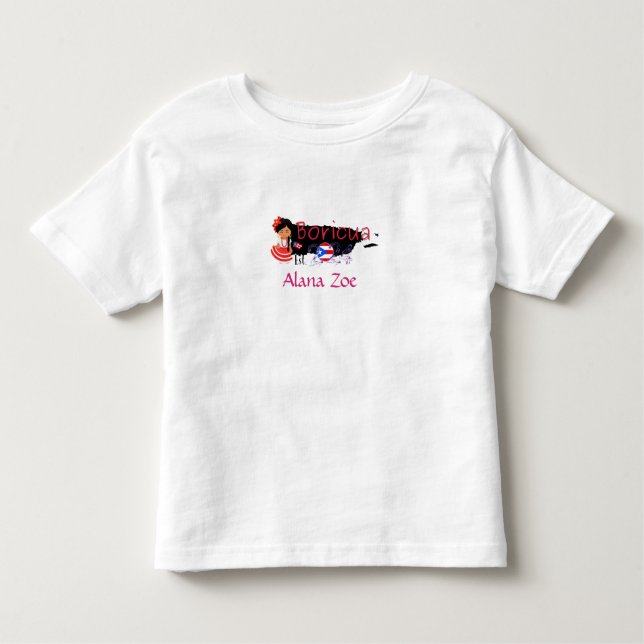 Boricua shirt for Kids (Front)