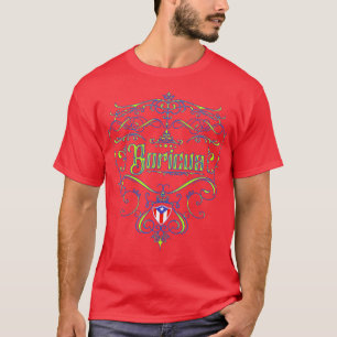 Boricua Vintage Style Neon 1 T-Shirt