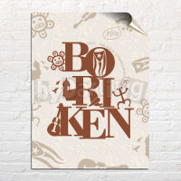 Boriken Puerto Rico Taino Wall Art Download Poster