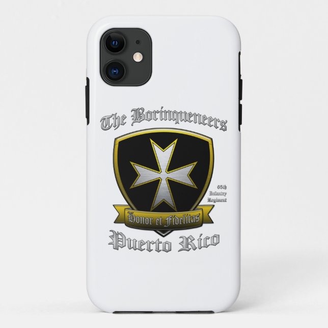 Borinqueneers Case-Mate iPhone Case (Back)