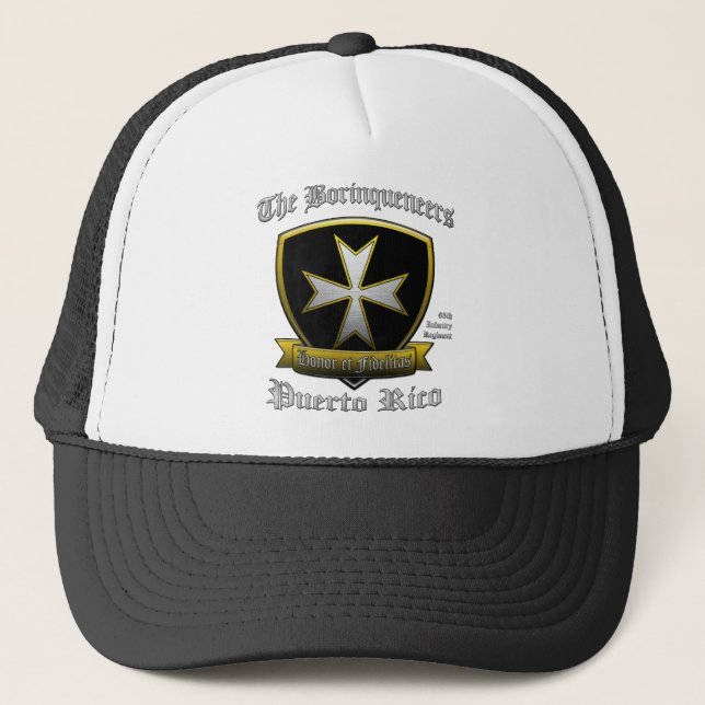 Borinqueneers Trucker Hat (Front)