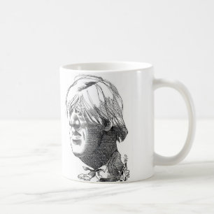 Boris Johnson caricature mug